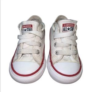 Converse White Chuck Taylors All Star Lo Sneakers Size 5